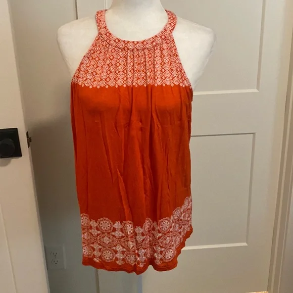 NWT Loft Print Knit Top Sz M - Picture 1 of 5